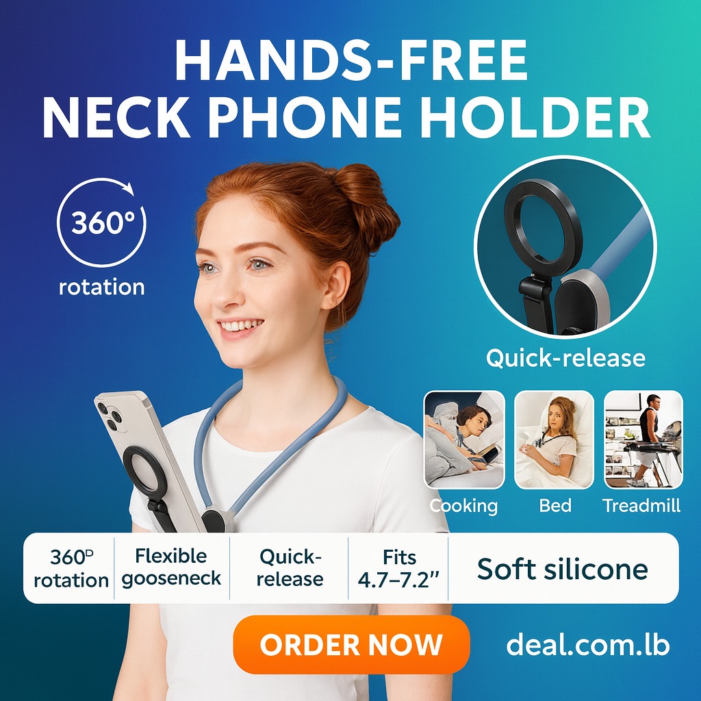 حاملة رقبة مغناطيسية | Magnetic Neck Camera Mount